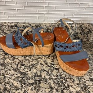 Jessica Simpson platform sandals size 9